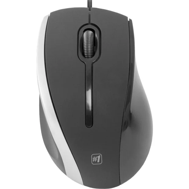 Мышь Defender #1 MM-340 (черный/серый)